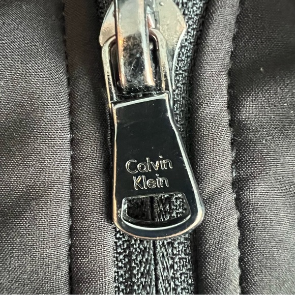 Calvin Klein Black Spring Jacket Size Medium - Picture 5 of 10